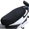 SOLUSTRE 3pcs Mesh Seat Cover Protector for Electric Motorcycles Black Breathable Dirt-Resistant Design Easy to Clean Install Comfort view 4