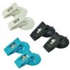 Mikinona 2pair Car Curtain Clamp Clips Multifunctional Suction Cup Holders for Cards and Photos Lightweight and Portable for Car Interior Use Black and White view 3