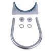 Atokrtact 2.5"Heavy Duty Exhaust U Clamps Saddle Style Muffler U-Bolt Clamp, Stainless Steel, Pack of 2 (65MM-Fit 2.5"OD Pipe) view 3
