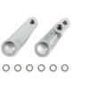 TAMIYA BB-01 Aluminum Steering Arms L/R TAM22090 view 1