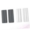 Angoily 2sets Wall Mount Socket Outlet Plug Adhesive Remote Holder Extension Socket Buckle Holder for Surfaces 2pair*2 Random view 4