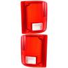 Rareelectrical Pair Of Halogen Tail Light Lens Fits Chevrolet K20 Silverado view 1