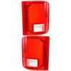 Rareelectrical Pair Of Halogen Tail Light Lens Fits Chevrolet K20 Silverado view 4