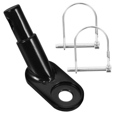 BESPORTBLE Bike Trailer Hitch Adapter Durable Wear-Resistant Connector for Pet Trailers Heavy Duty Traction Head Easy to Install Fit for Bicycles