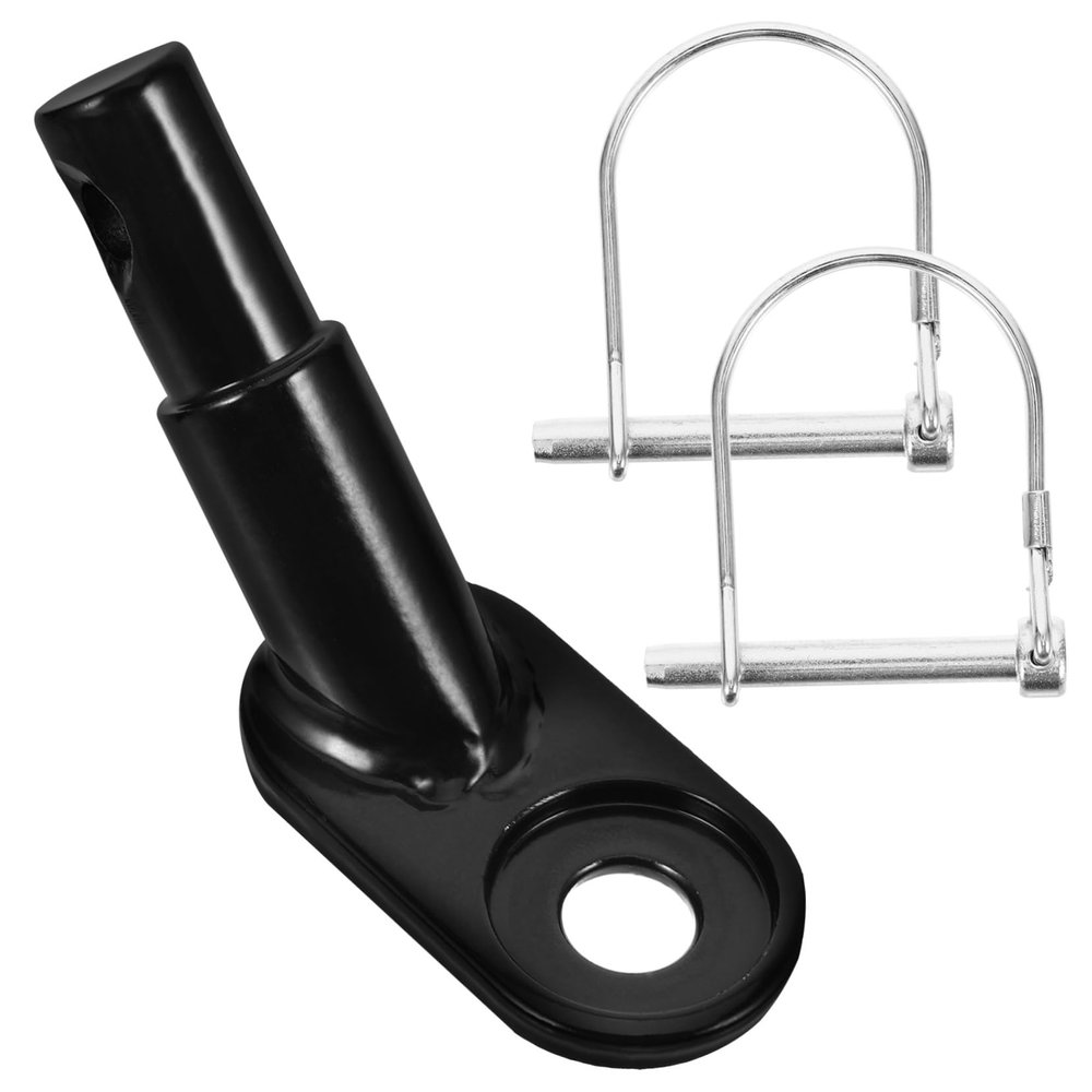BESPORTBLE Bike Trailer Hitch Adapter Durable Wear-Resistant Connector for Pet Trailers Heavy Duty Traction Head Easy to Install Fit for Bicycles