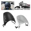 jiningxunjun Motorcycle Windscreen Aluminum Fairing Windshield Deflector Compatible with BMW R Nine T R9T Racer Pure Urban Scrambler 2014-2022 Front Cowl (Color : Silver) view 2