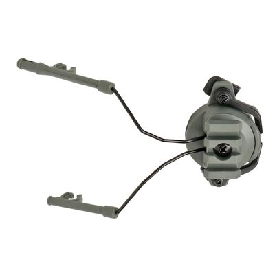 BESPORTBLE Rotary Headset Adapter Set for Helmet Rail Headphone Holder Accessory Compatible with Tactical Helmets Green