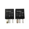 RUNSIBA DC 12V 30A 5 Terminals Car Van Motorbike Boat Lamp Relay Black Silver Tone view 4