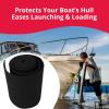 Boat Trailer Bunk Carpet, Trailer Bunk Carpet, Black Marine Carpet, Premium Marine Carpeting for Boats, Boat Trailer Bunks, Marine Carpet for Trailer Bunks, Boats Trailers view 4