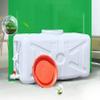 YXCUIDP Outdoor Travel Bucket Water Container Water Barrel Pure Camping Square Barrel Plastic Bucket Outdoor Travel Multifunctional Water Tank Car Water Carrier Container(25L-T) view 4