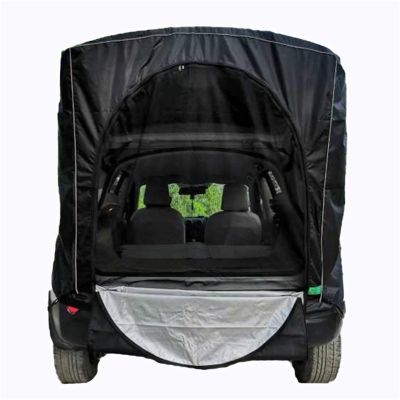 Car Trunk Tents for Outdoor Camping Durable Portable Sunshade Windproof Rainproof Truck for Tour Barbecue Car Tent Garage