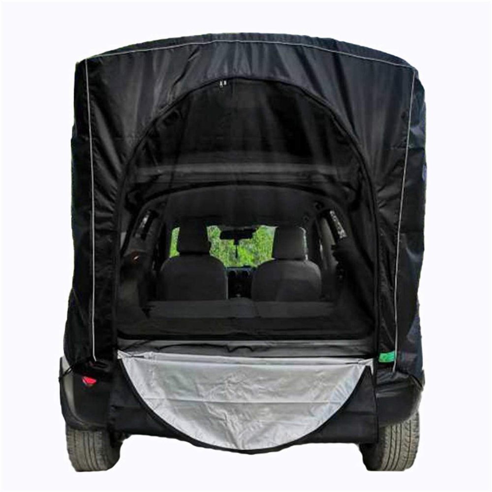 Car Trunk Tents for Outdoor Camping Durable Portable Sunshade Windproof Rainproof Truck for Tour Barbecue Car Tent Garage