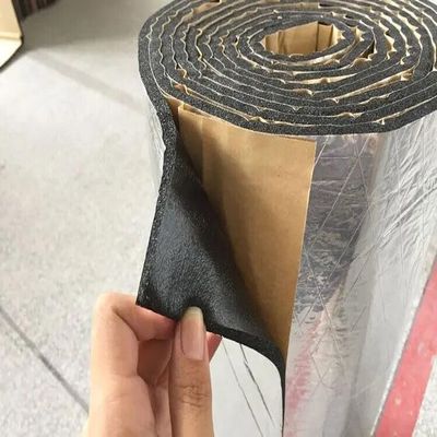 COLL7AWS 16" X 4' Sound Deadener Car Insulation Heat Shield Dampening Self-Adhesive Mat A