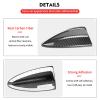 BLAKAYA Compatible with Antenna Cover Shark Fin Trim Hood Real Carbon Fiber Automotive Roof Aerials for BMW 3 Series E91 2004-2016 X1 E84 2009-2015 (Black) view 3