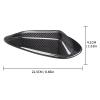 BLAKAYA Compatible with Antenna Cover Shark Fin Trim Hood Real Carbon Fiber Automotive Roof Aerials for BMW 3 Series G20 LCI 2023 2024 5 Series G60 2024 M3 G80 M4 G82 2021 (Black) view 2