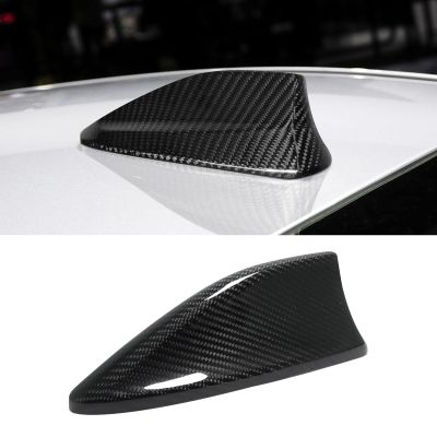 BLAKAYA Compatible with Antenna Cover Shark Fin Trim Hood Real Carbon Fiber Automotive Roof Aerials for Subaru WRX 2015 2016 2017 2018 2019 2020 2021 2022 (Black)