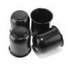 Rheedal 4Pcs 3.74" OD 4.33" H Trailer Wheel Center Caps with Removable Top view 1
