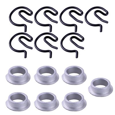 Luckmart Steel Shifter Bushings and Spring Clips 7pair