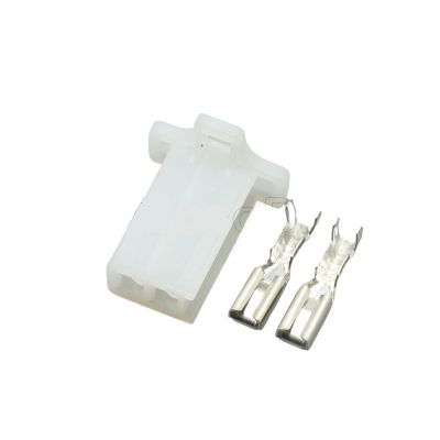 1/5/10 Set Male Female 2.8mm Series Wire Harness Motorcycle Sensor Connector Automotive Cable Socket 6030-2981 6040-2111 (Color : Female White, Size : 1Set)