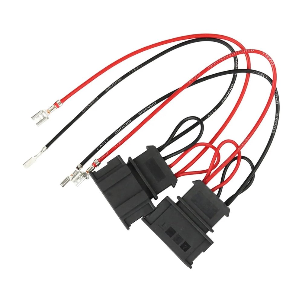 2Pcs Car Spaker Wire Harness Adaptor Replace Vehicle Connection Plug Cable Connector