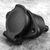 Keenso 7 Pin Trailer Connector - Plastic Clip 7 Way Trailer Plug for and Truck Lights, for New Towbars and Replacements, Brass Pins, Plug and Play view 3