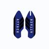 Attack Graphics Renegade Lower Fork Guard Decal Blue for Yamaha YZ250F 2024 view 1