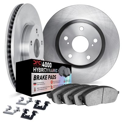 Dynamic Friction Company Front Brake Kit Fits 2002-2004 INFINITI I35
