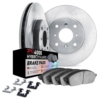Dynamic Friction Company Front Brake Kit Fits 1995-1998 Nissan 200SX