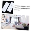 DOITOOL 6pcs Adhesive Socket Hanger Socket Fixer Wall-Mounted Cable Holder for Power Strip Organizer view 4