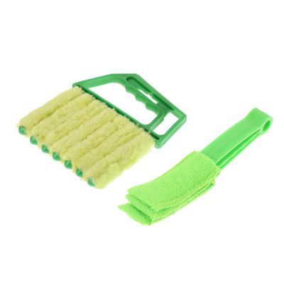 FRCOLOR 2pcs Professional Blinds Cleaning Tool Window Shades and Air Conditioner Vent Brushes for Efficient Dust Removal Includes Prong Prong Designs