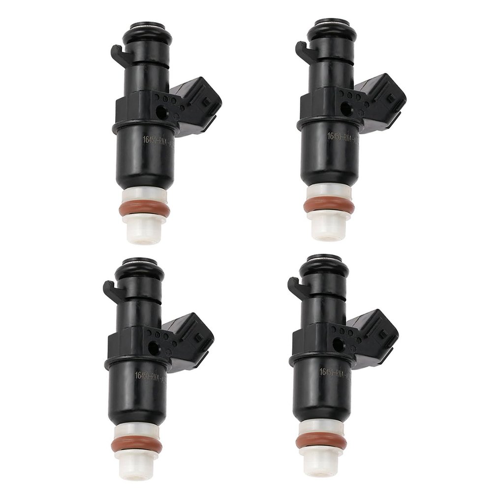 OCTOT 4PCS Fuel Injector 16450-RNA-A01 16450RNAA01 For Honda Civic 1.8L 2006-2011 Fit 1.5L 2007-2014 CR-Z 1.5L 2011-2016