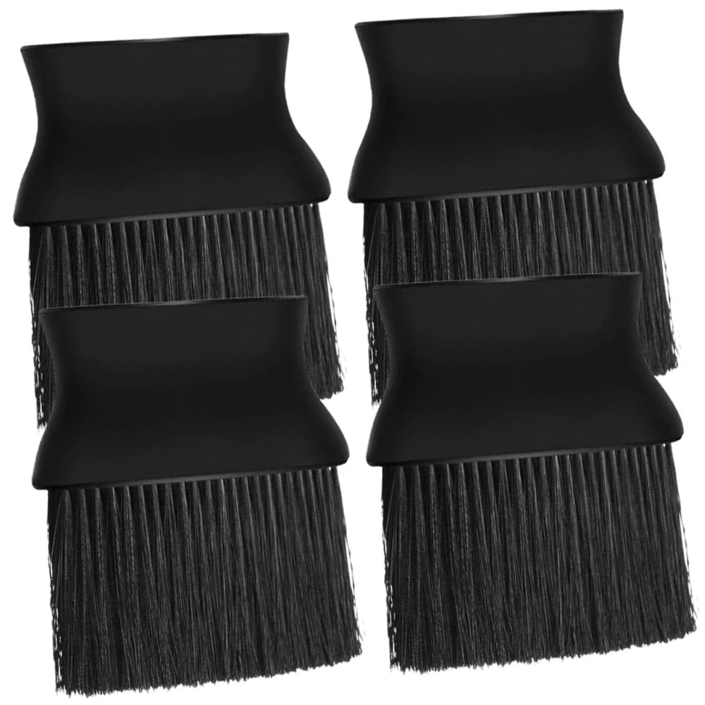 FRCOLOR 4pcs Car Dust Brush Soft Detailing Brush for Seat Gaps and Dashboard Cleaning Non-Scratch Bristles for Dust Removal Vehicle Interior Cleaning Tools