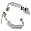 MUNIK 11538663516 2pc Turbo Coolant Lines Compatible with BMW view 1