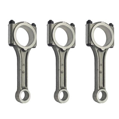 WZCNLXLX 3pcs Connecting Rod 31A19-10024 31A1910024 For Mitsubishi S3L S4L Tractors T233 T273 T353