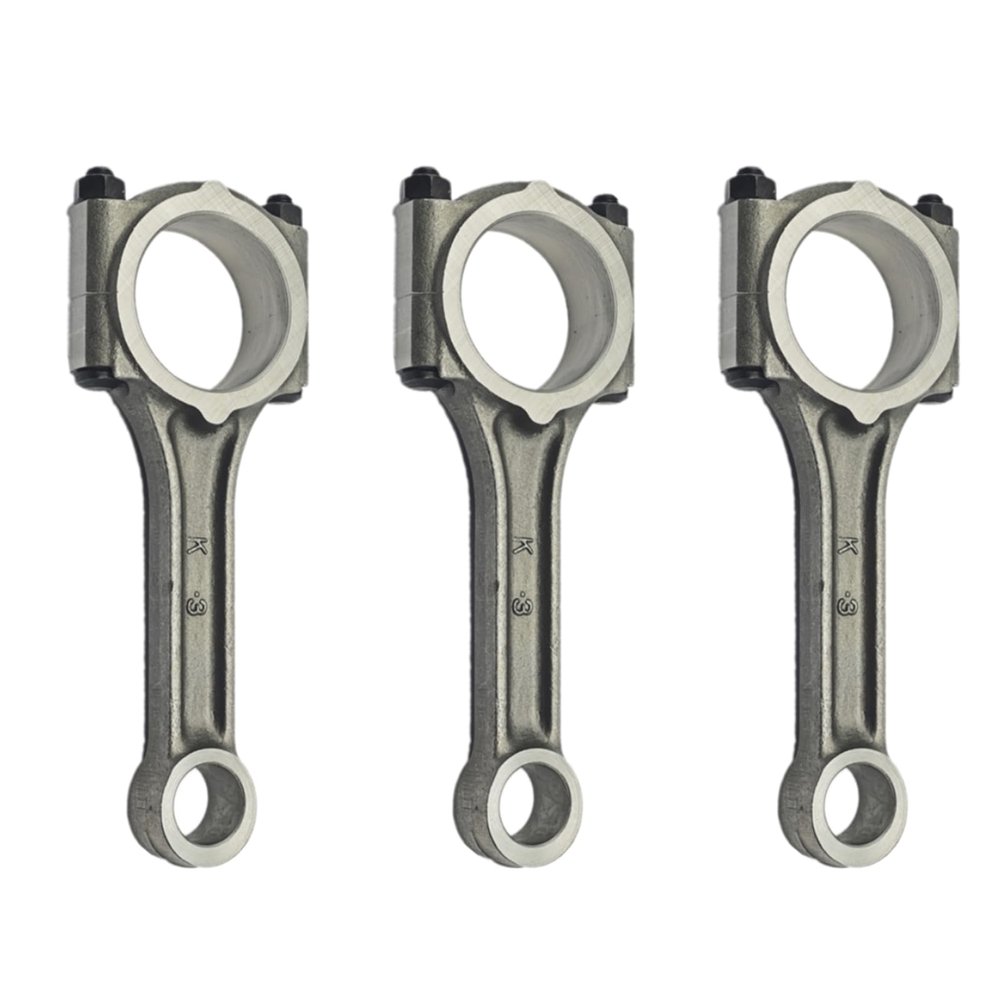 WZCNLXLX 3pcs Connecting Rod 31A19-10024 31A1910024 For Mitsubishi S3L S4L Tractors T233 T273 T353