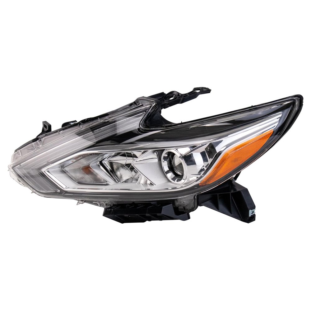 TRQ Driver Side Headlight Assembly Halogen