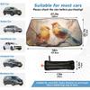 Car Umbrella Sun Shade Cover, Flowers and Birds Umbrella Sun Shade for Car Truck Window Front Windshield, Blocks UV Rays Sun Visor Protector Sun Heat Reflector to Keep Your Vehicle Cool view 3