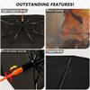 Car Umbrella Sun Shade Cover, Flowers and Birds Umbrella Sun Shade for Car Truck Window Front Windshield, Blocks UV Rays Sun Visor Protector Sun Heat Reflector to Keep Your Vehicle Cool view 4