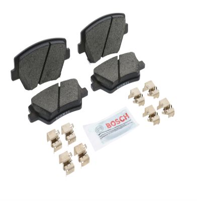 BOSCH BE2377H Blue Ceramic Disc Brake Pad Set with Hardware - Rear