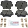 BOSCH BE2377H Blue Ceramic Disc Brake Pad Set with Hardware - Rear view 2