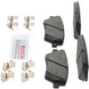 BOSCH BE2377H Blue Ceramic Disc Brake Pad Set with Hardware - Rear view 3
