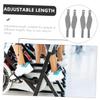 WHAMVOX 2pairs Skid Bike Pedal Straps Exercise Bike Stationary Mountain Comfortable Easy to Install view 3