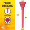 TEC Products FlexAll Quick Connect Oil Spout - Nitrile Rubber Screw-on Oil Change Funnel & Fluid Transfer - Fits Gallon, Quart, Pint Container - Ideal for Autos, Tractors & Boats (7.35 x 1.75 Inches) view 3