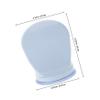 Healeved Suction Cup Foot Rest Step Aid Non-slip Bathroom Pedal for Safe Leg Shaving Portable Removable Foot Support for Pregnant Women Weak Punch Installation White view 2