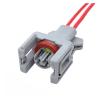 BUIEX 2Pin Auto Diesel Injector Fuel Rail Plug Wire Harness Waterproof Electronic Connector T15 10811963 240PC024S8014 1743486 view 1