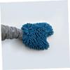 FRCOLOR Chenille Car Wash Mitt Quick Dusting Gloves for Car Truck Motorcycle Boat Rv Lint- Scratch- Strong Water Absorption Fits Adults view 3