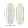 Homoyoyo Adhesive Socket Organizer Traceless Wall-Mounted Cable Holder Patch Panel Hanger No Marks Easy Install for Home Office and Car Storage view 2
