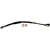 2Pcs Brake Hose Rear Brake Line Brake Hydraulic Hose Replacement view 2