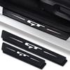 Annloysky 4Pcs Door Sill Protector for Kia K3 Cerato 2021-2024 GT, Carbon Fiber Door Sill Stickers, Front Rear Door & Trunk Sill Plate Guards Auto Accessories view 2