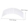 PartyKindom Motorcycle Wheel Rim Decals Silver Stickers for Car and Bike Wheels Strong Adhesiveness Durable Fade-Resistant Decorative Styling Strips view 2